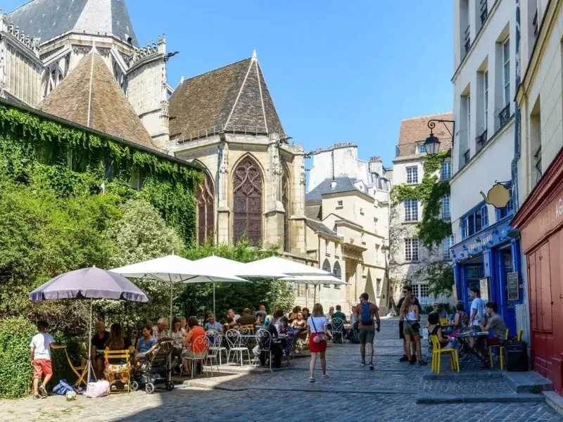 Le Marais in Parijs